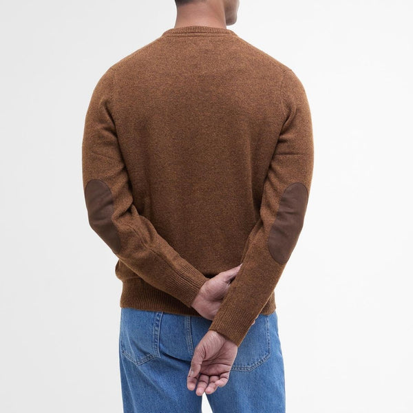 Barbour Essential Crew-Neck Jumper - Brown