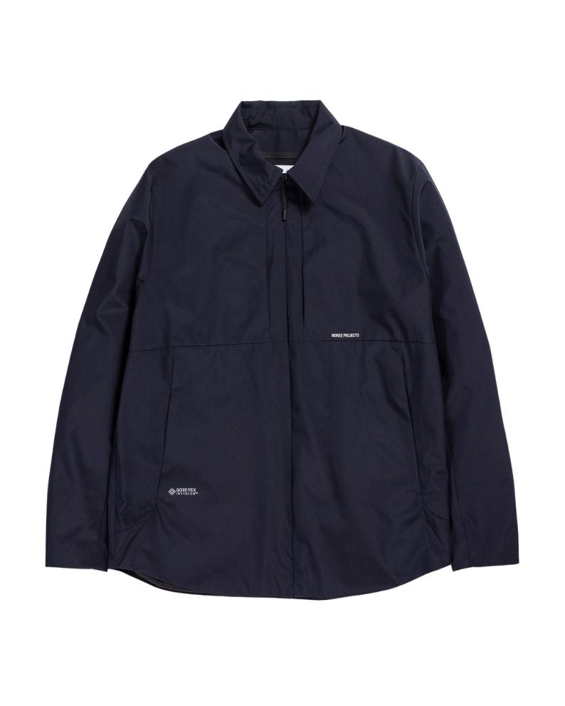 Norse Projects Jens Gore-Tex Infinium Insulated Shirt Jkt - Navy