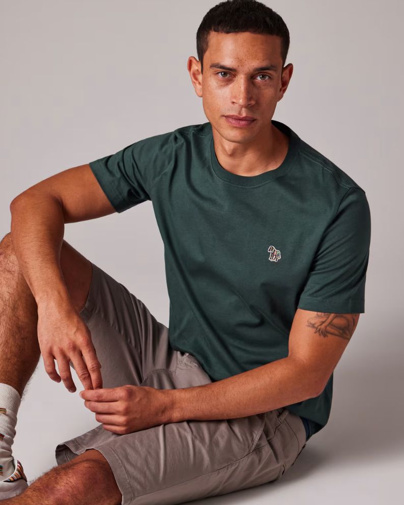 Paul Smith Zebra Logo T-Shirt - Green