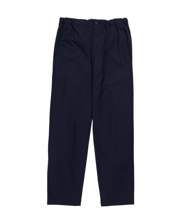 Norse Projects Ezra Relaxed Solotex Twill Trouser - Dark Navy