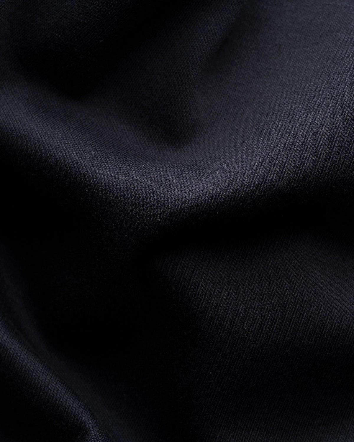 Eton Navy blue Interlock Polo Shirt  - Navy