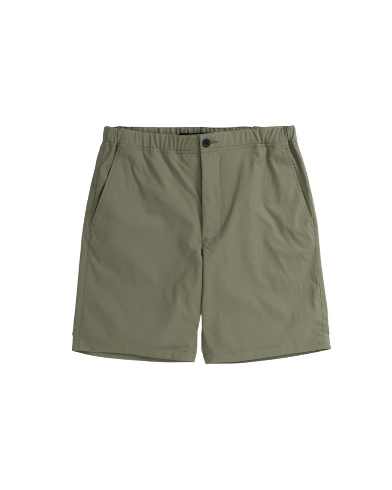 Norse Projects Ezra Relaxed Solotex Twill Short - Sediment Green
