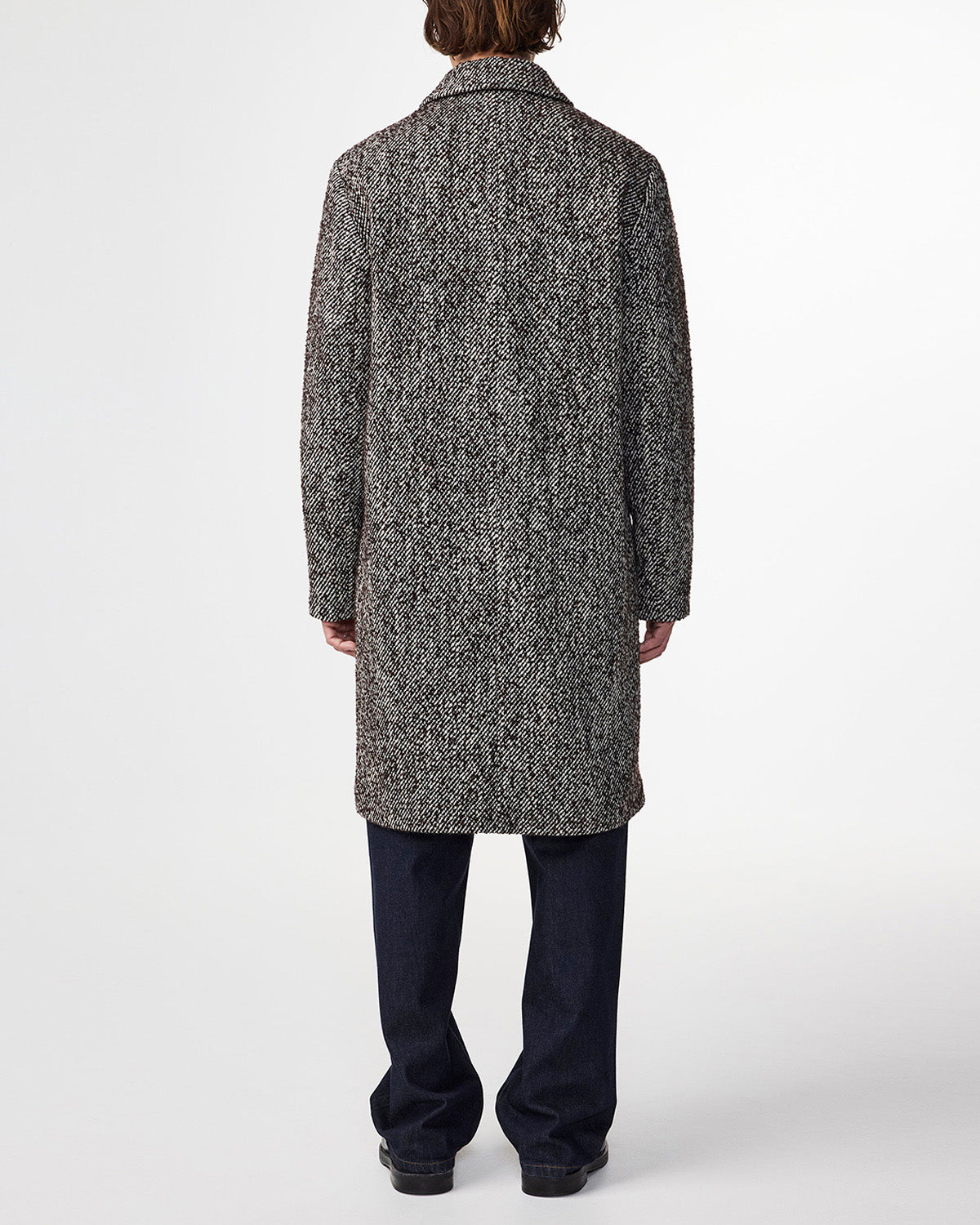 NN07 Franco Coat - Grey/Brown