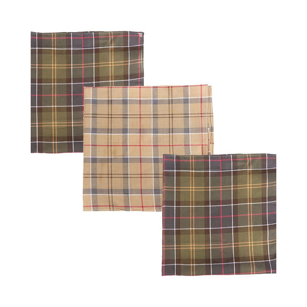 Barbour Handkerchief Gift Box Set - Tartan