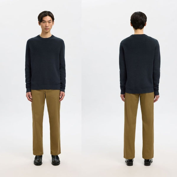 Selected Homme Crew Neck Jumper - Blue