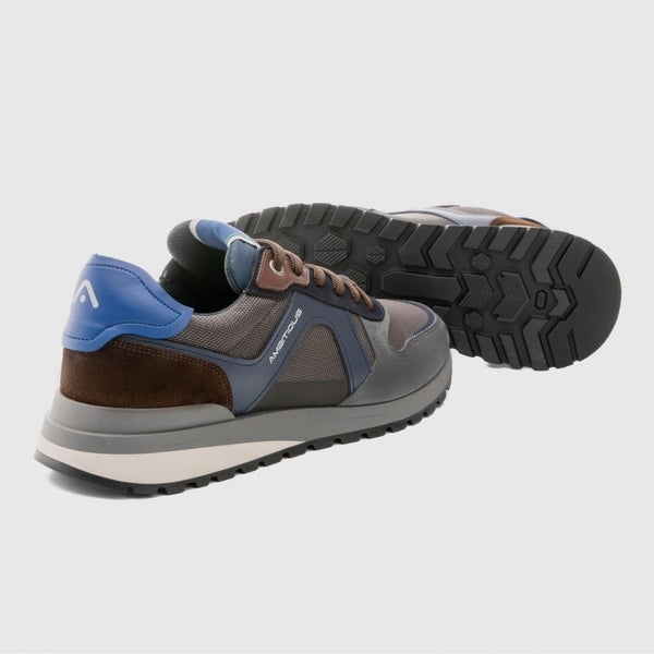 Ambitious Teddy Panel Sneaker - Navy