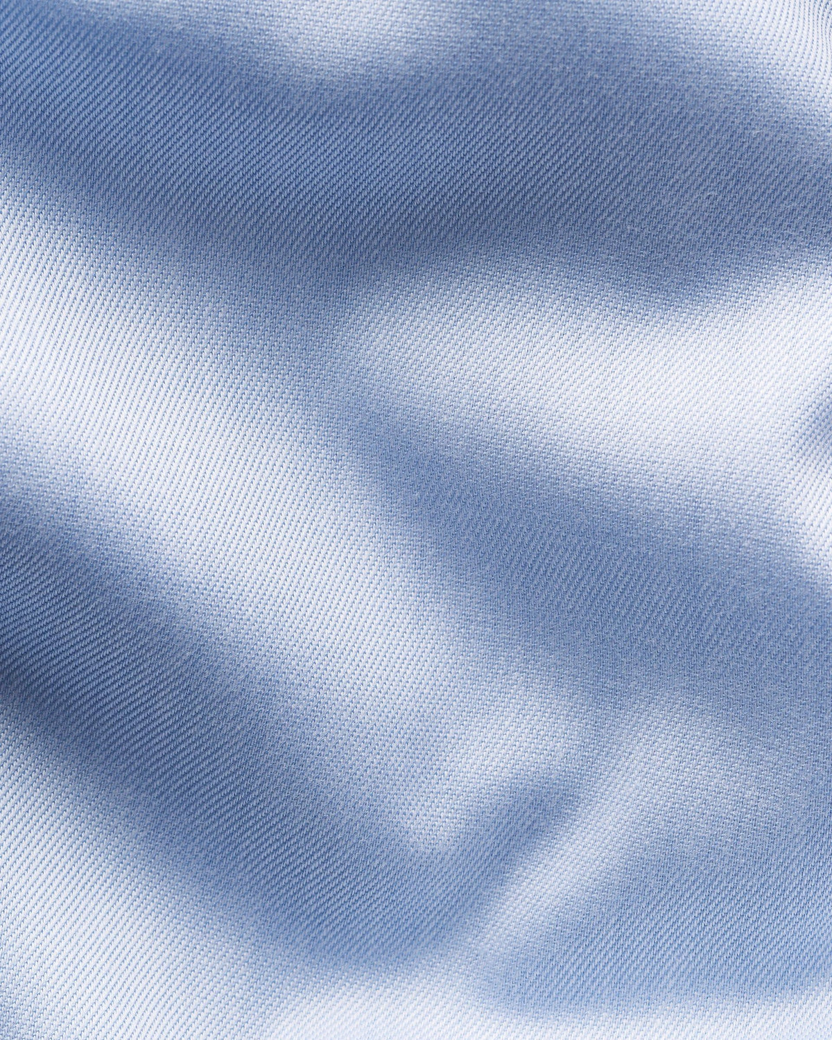 Eton Light blue Paisley Effect Signature Twill Shirt - Blue