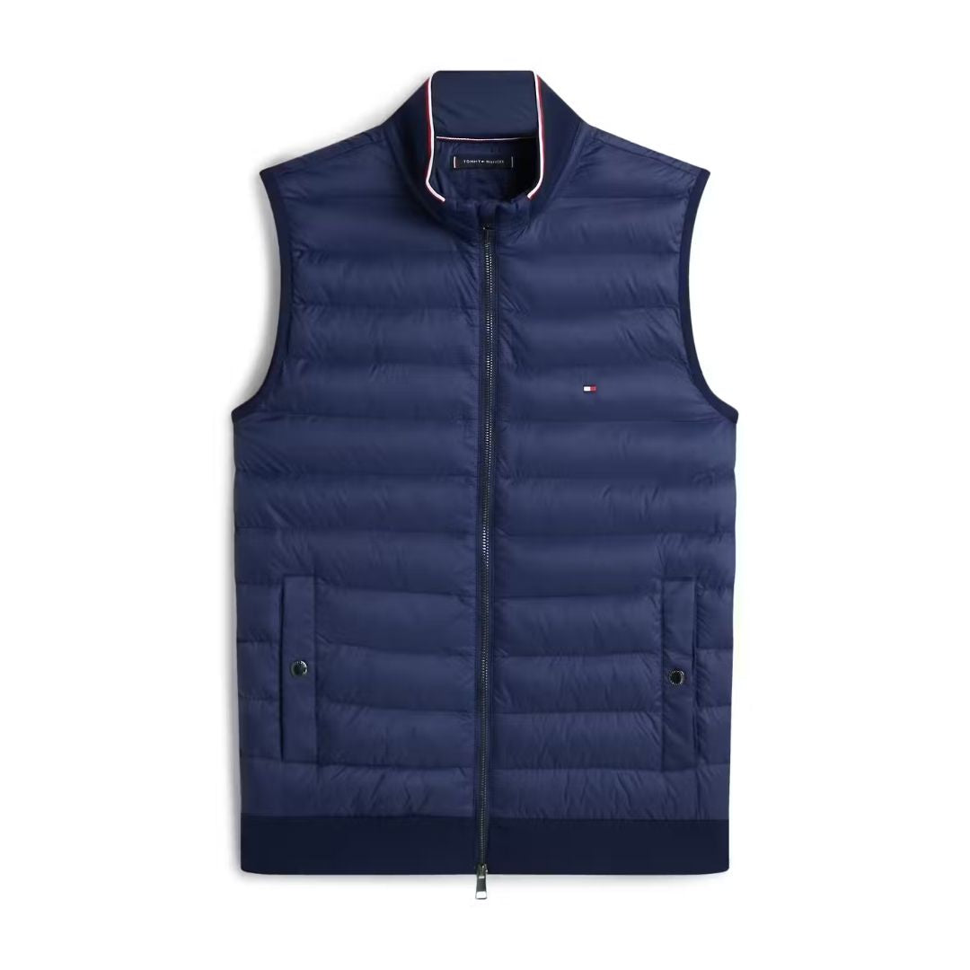 Tommy Hilfiger Mix Media Essential Vest - Navy