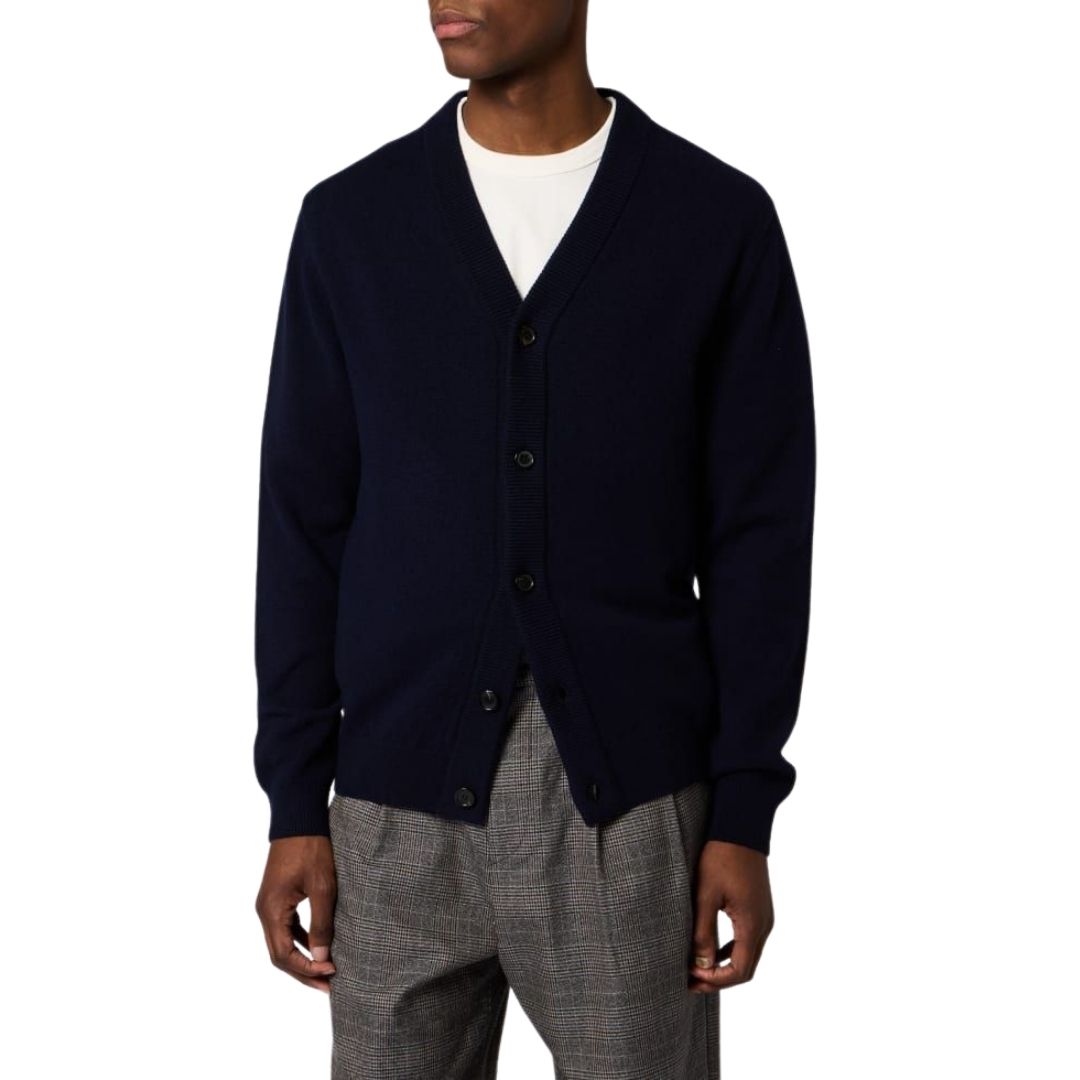 Paul Smith Cardigan Button Thru - Blue