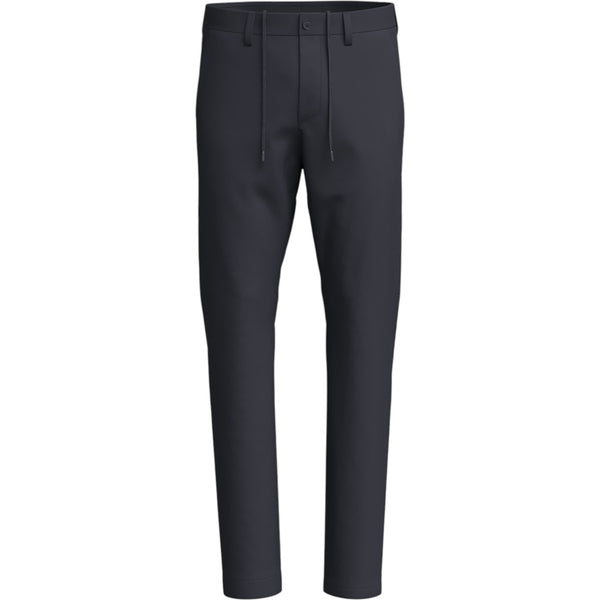 Boss Regular-fit trousers in water-repellent stretch fabric - Navy