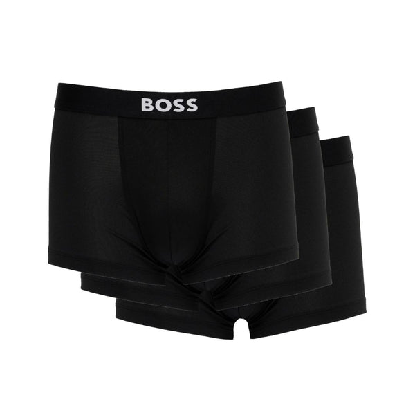 Boss 3 Pack Micro Stretch Trunks - Black