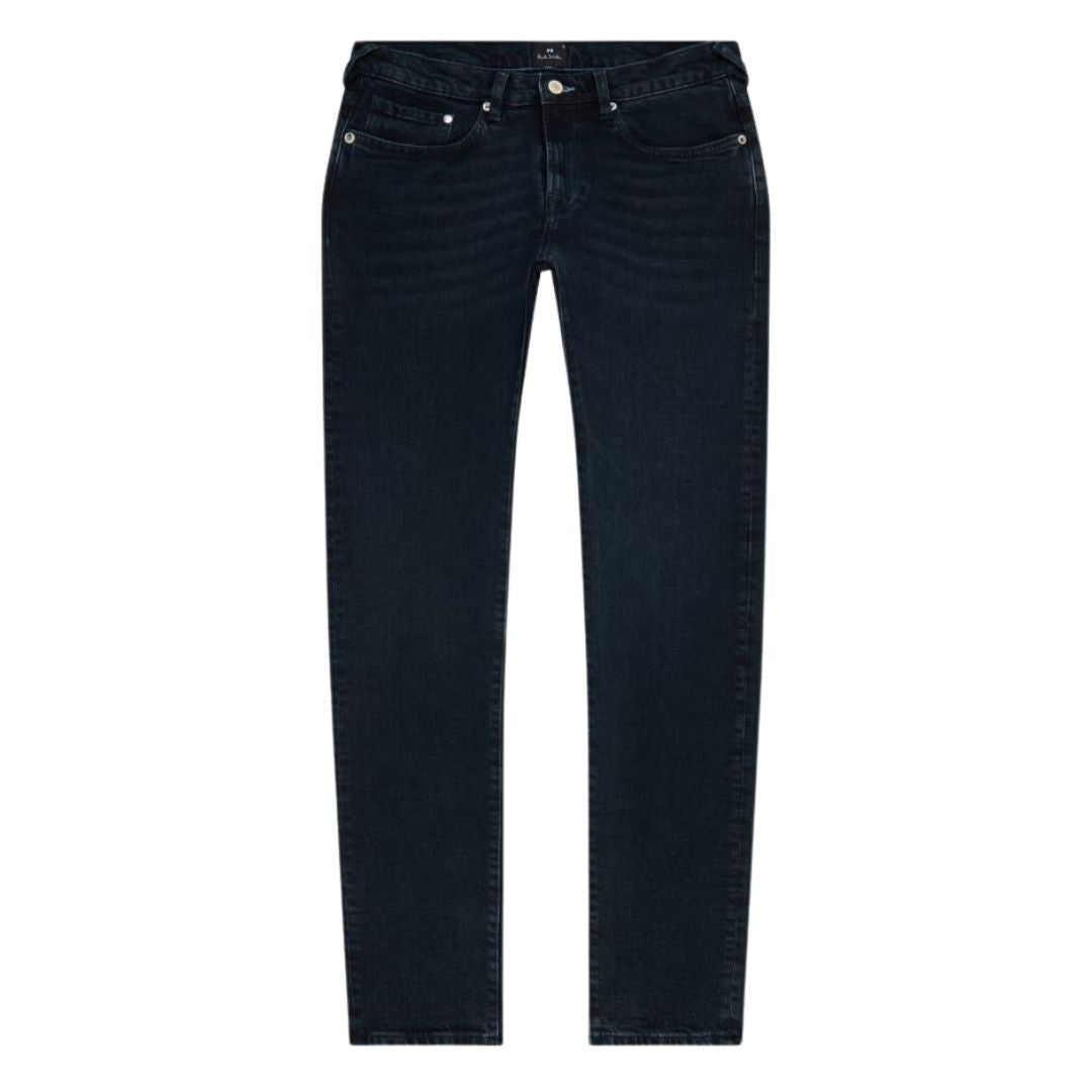Paul Smith Tapered Fit Blue/Black Stretch Jeans - DK Blue