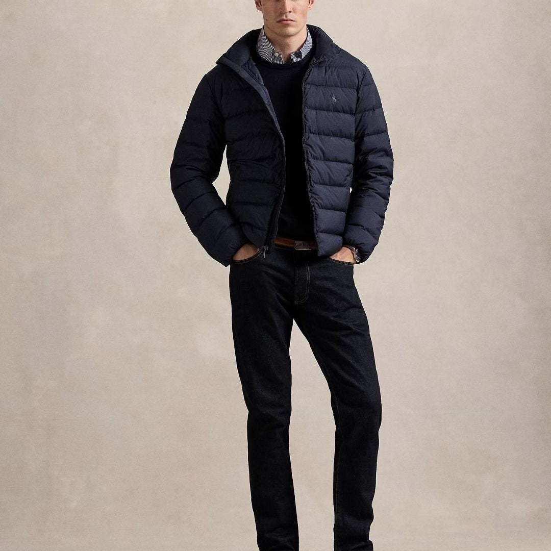 Polo Ralph Lauren The Colden Packable Down Jacket - Navy