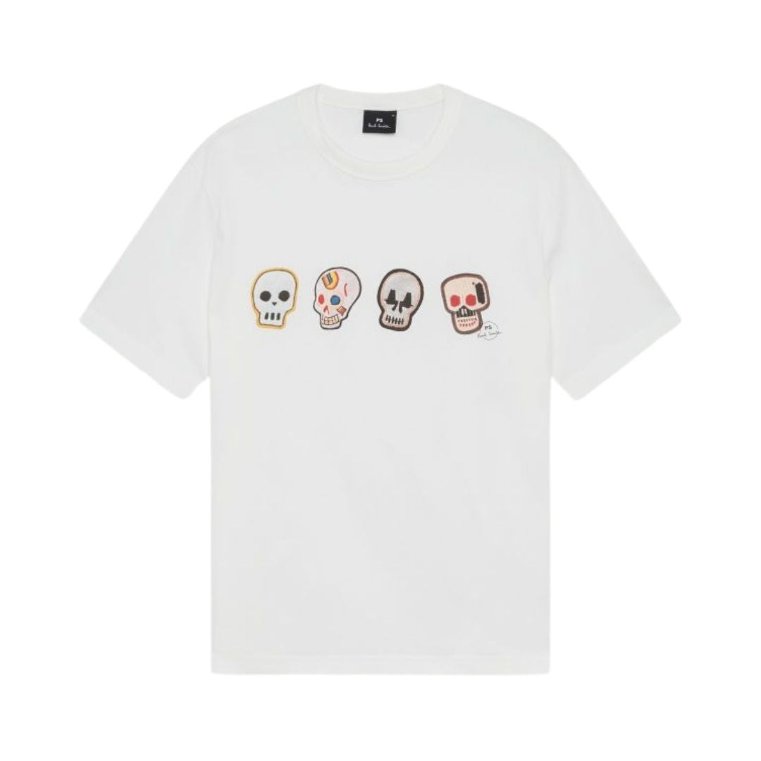 Paul Smith Skulls T-Shirt - White