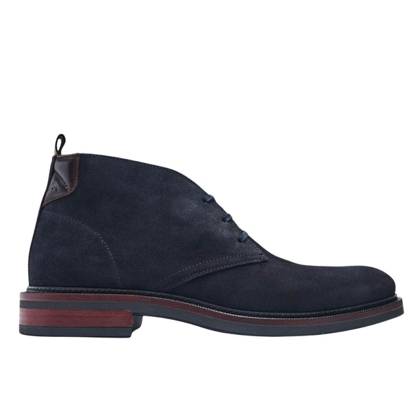 Ambitious Gali Suede Lace-Up Boots – Navy