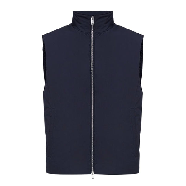 Boss Black H-Carens Vest Zip through Jacket - Navy Blue