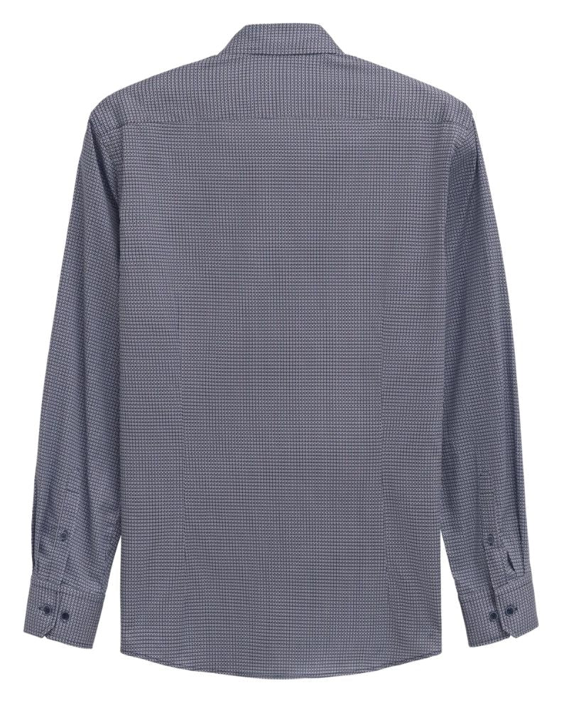 Bugatti Casual Shirt - Blue/Pink