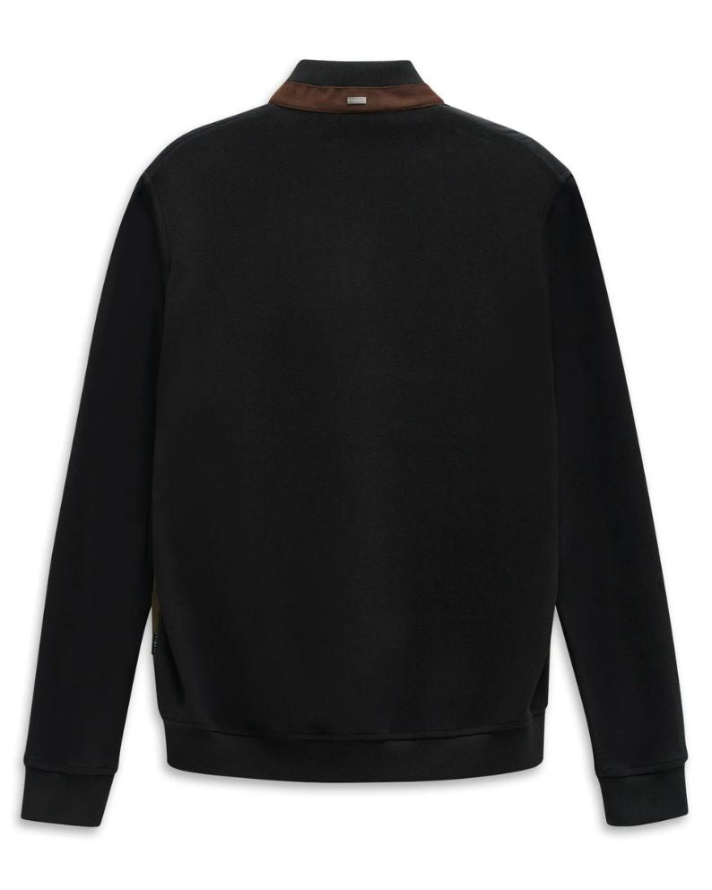 Bugatti Zip Thru Hybrid Jacket - Navy