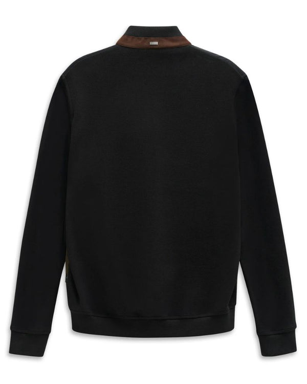 Bugatti Zip Thru Hybrid Jacket - Navy