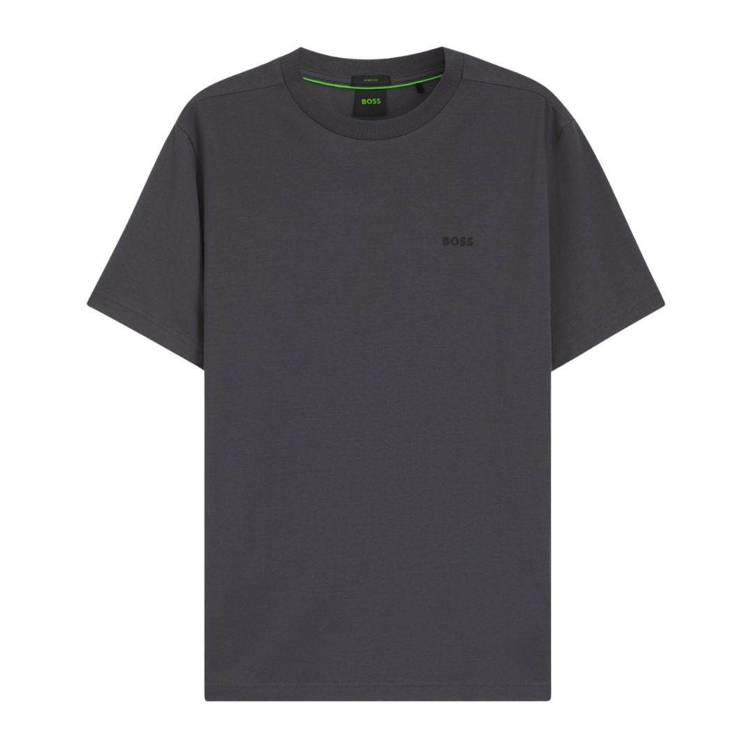 Boss Green Stretch-cotton T-shirt - Grey