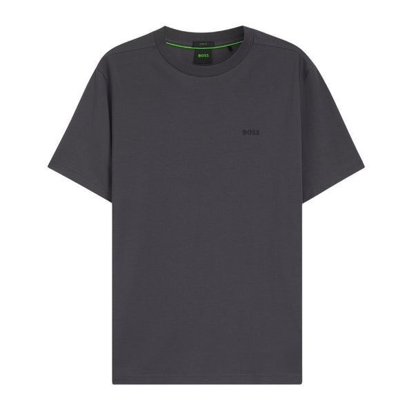 Boss Green Stretch-cotton T-shirt - Grey