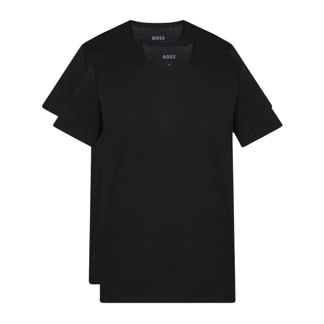 Boss 2-Pack Relaxed Fit T-Shirts - Black