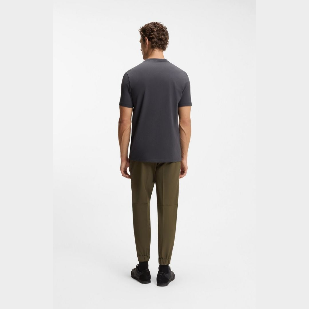 Boss Green Stretch-cotton T-shirt - Grey