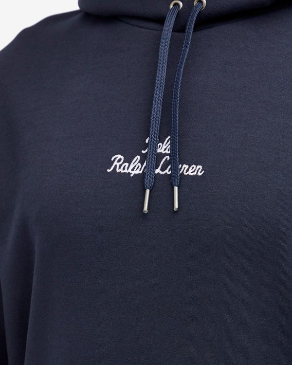 Polo Ralph Lauren Chain Stitch Logo Hoodie - Aviator Navy