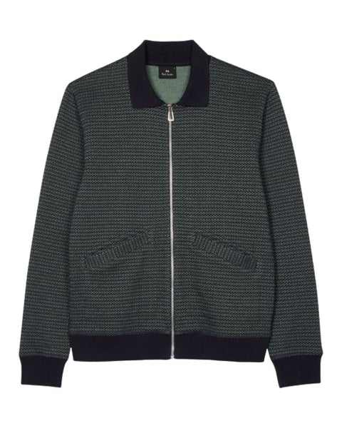 archive PaulSmith double zip Knit jacket