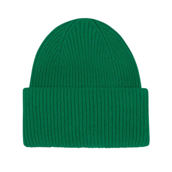Colorful Standard 100% Recycled Merino Wool Beanie  - Kelly Green