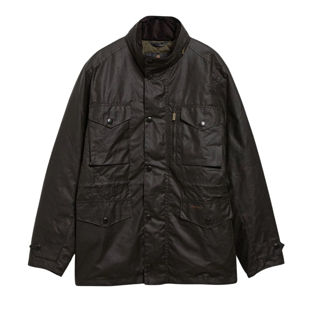 Barbour Sapper Wax Jacket - Olive