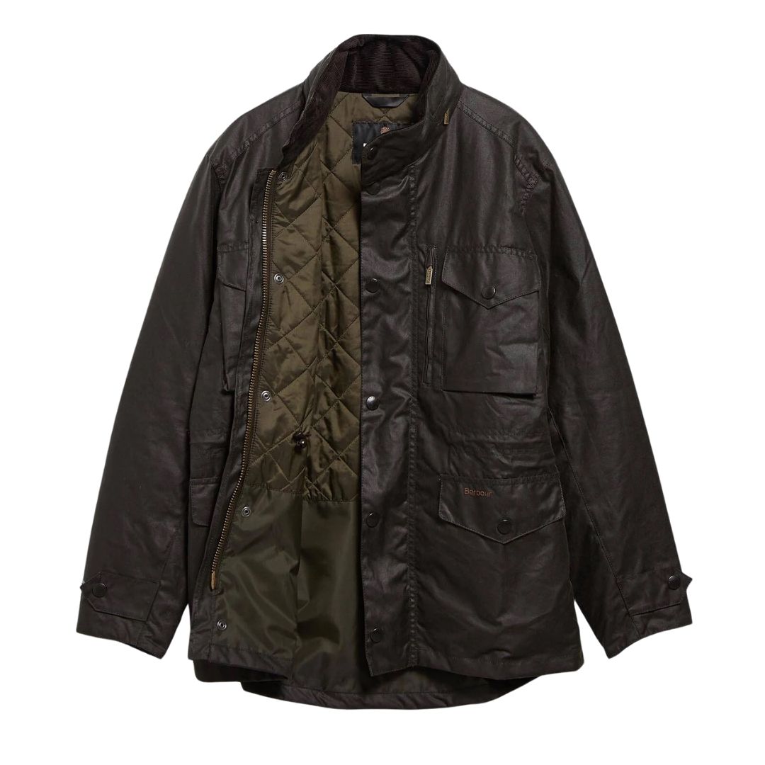 Barbour Sapper Wax Jacket - Olive