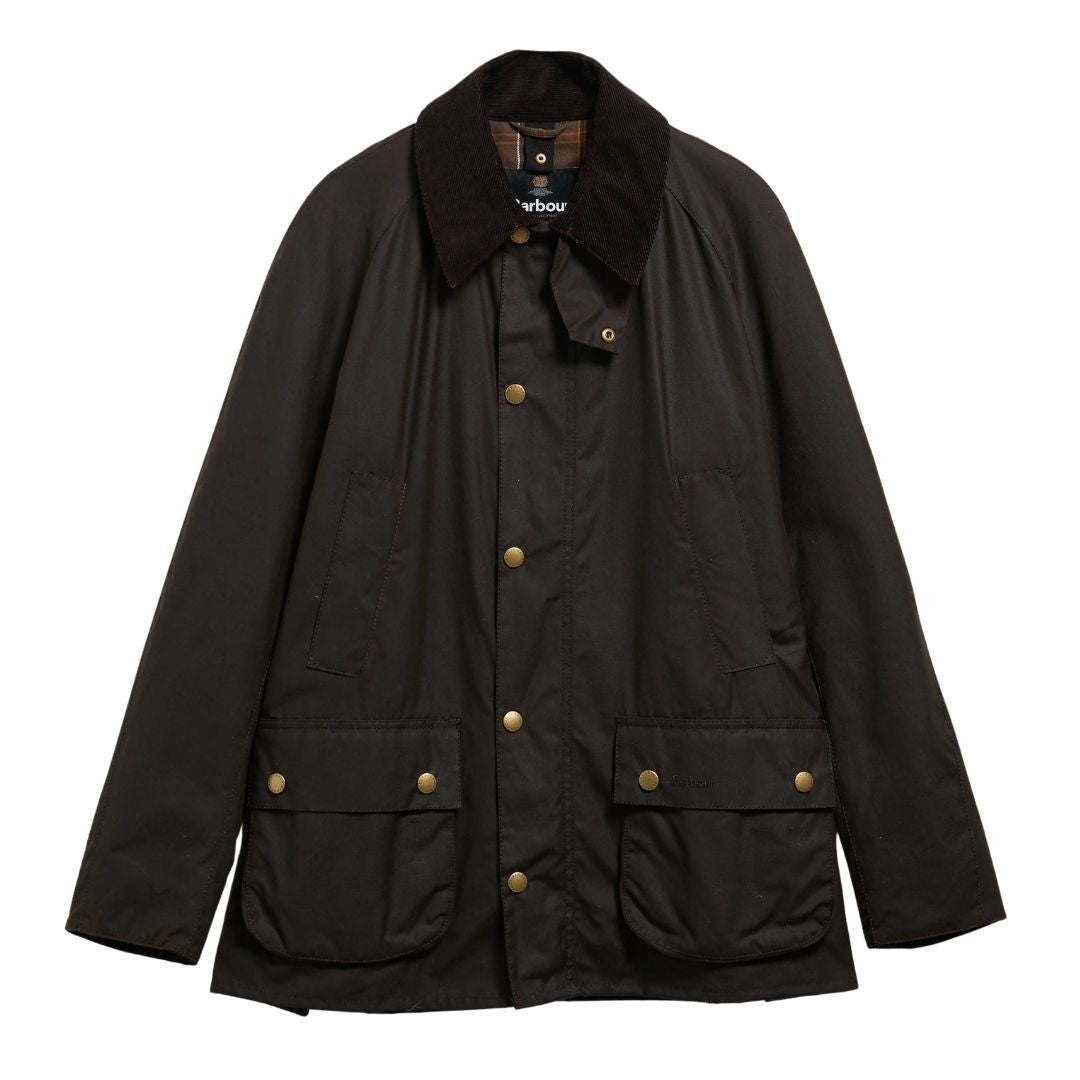 Barbour Ashby Wax Jacket - Olive