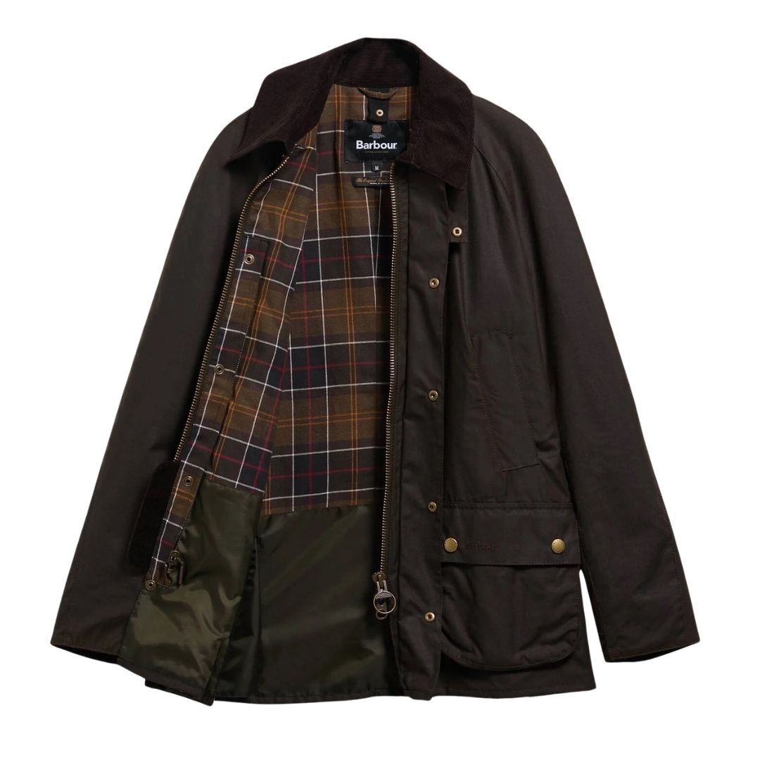Barbour Ashby Wax Jacket - Olive