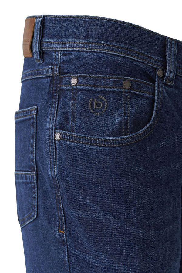 Bugatti Regular Fit Straight Jeans - Blue