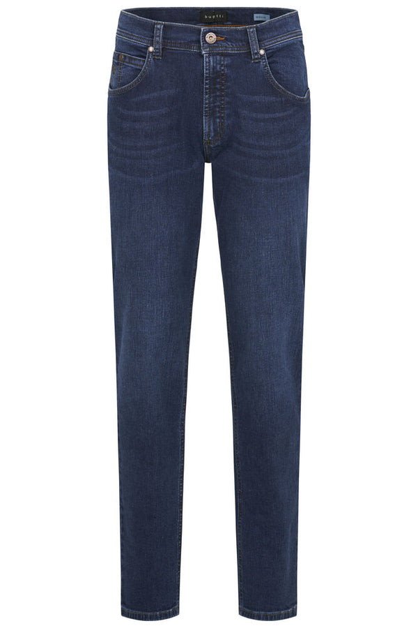 Bugatti Regular Fit Straight Jeans - Blue