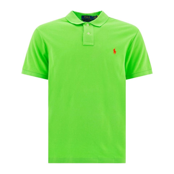 Polo Ralph Lauren Iconic Mesh Polo Shirt - Kiwi Green