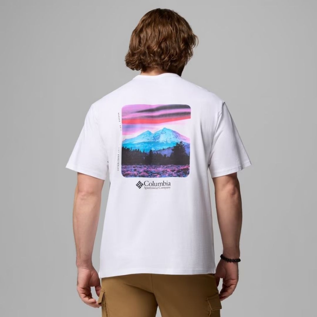 Columbia CSC™ Heavyweight Back Graphic Tee - White