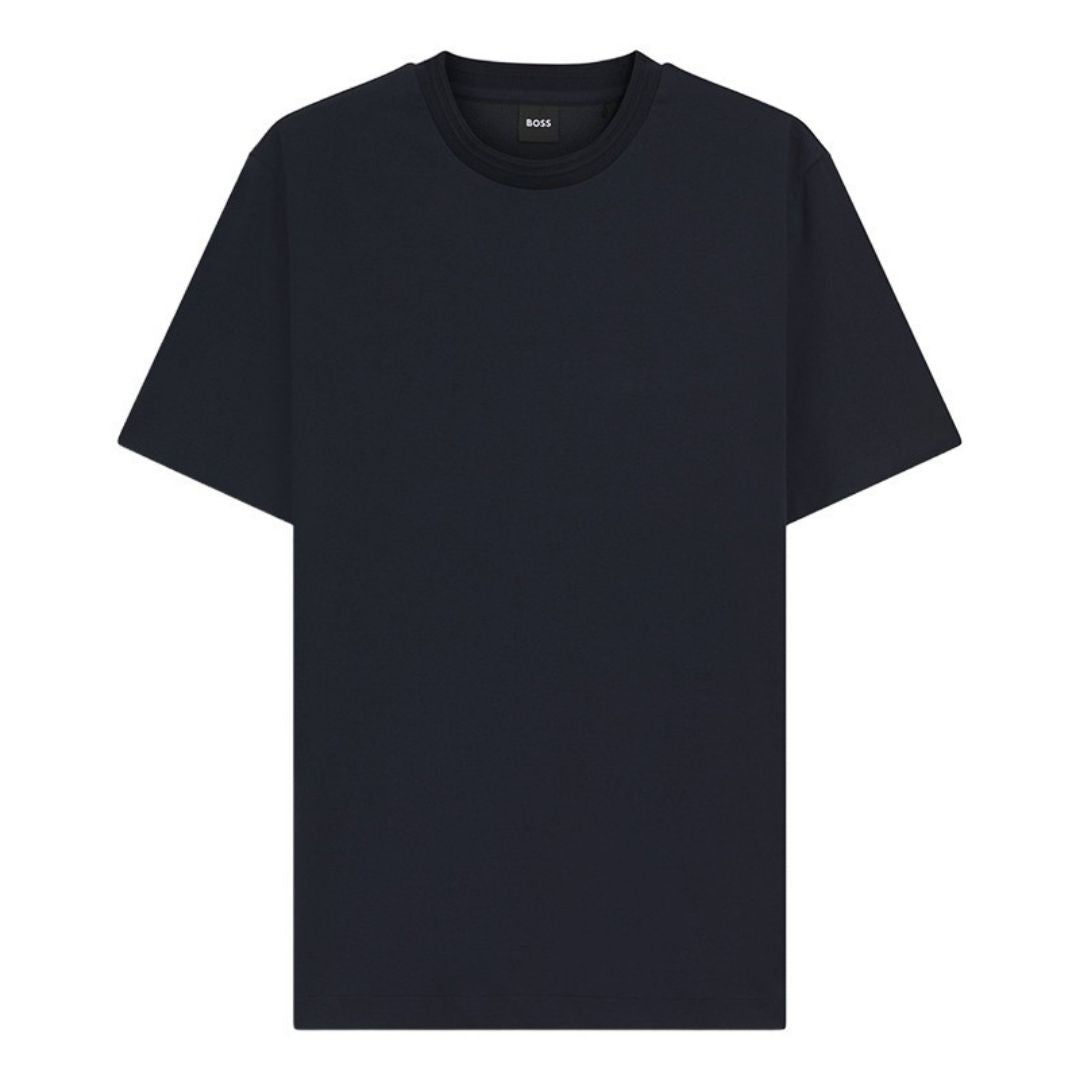 Boss Black Thompson Crew Neck T-Shirt - Blue