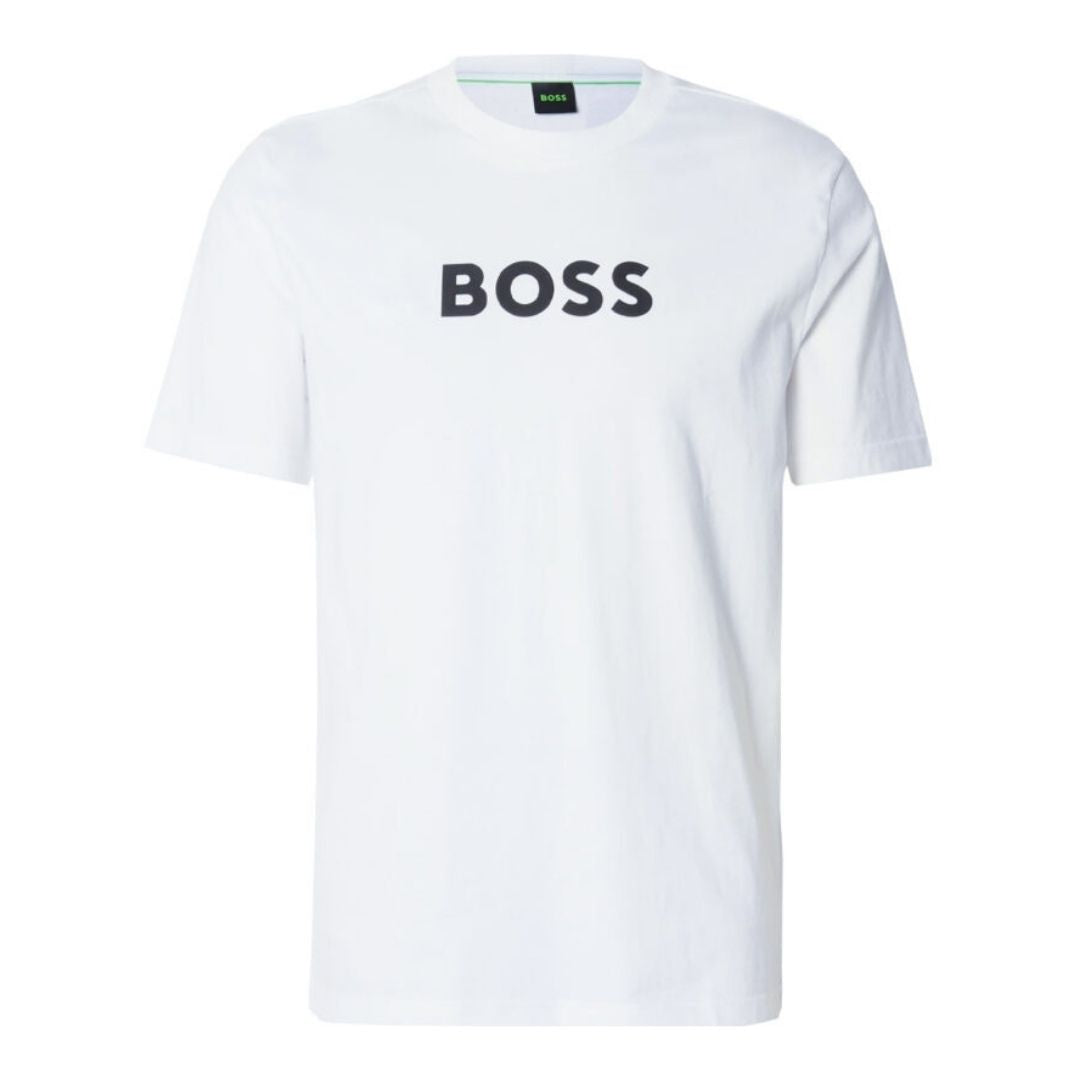 Boss Green Logo T-Shirt - White