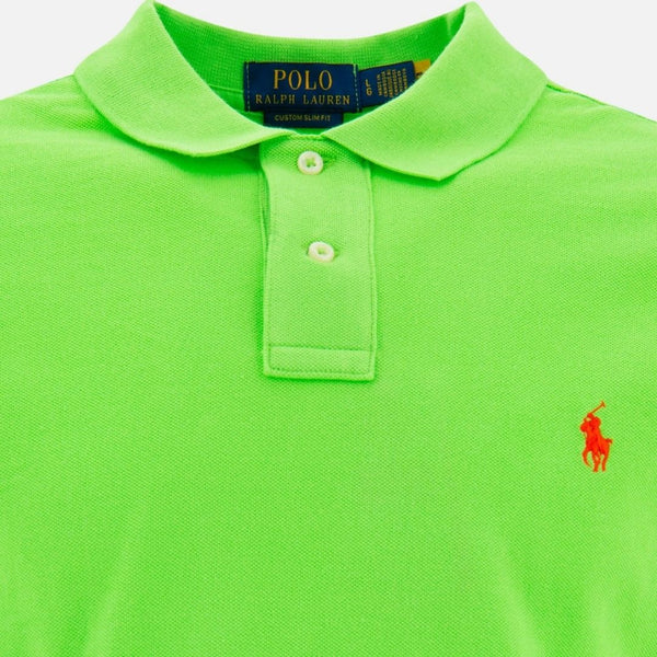 Polo Ralph Lauren Iconic Mesh Polo Shirt - Kiwi Green