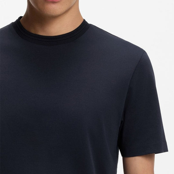 Boss Black Thompson Crew Neck T-Shirt - Blue