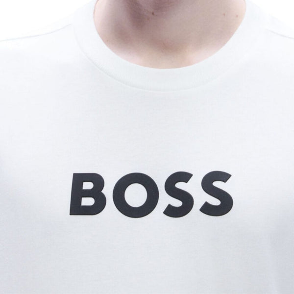 Boss Green Logo T-Shirt - White