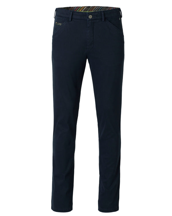 Meyer 'Chicago' Chino Trousers - Navy
