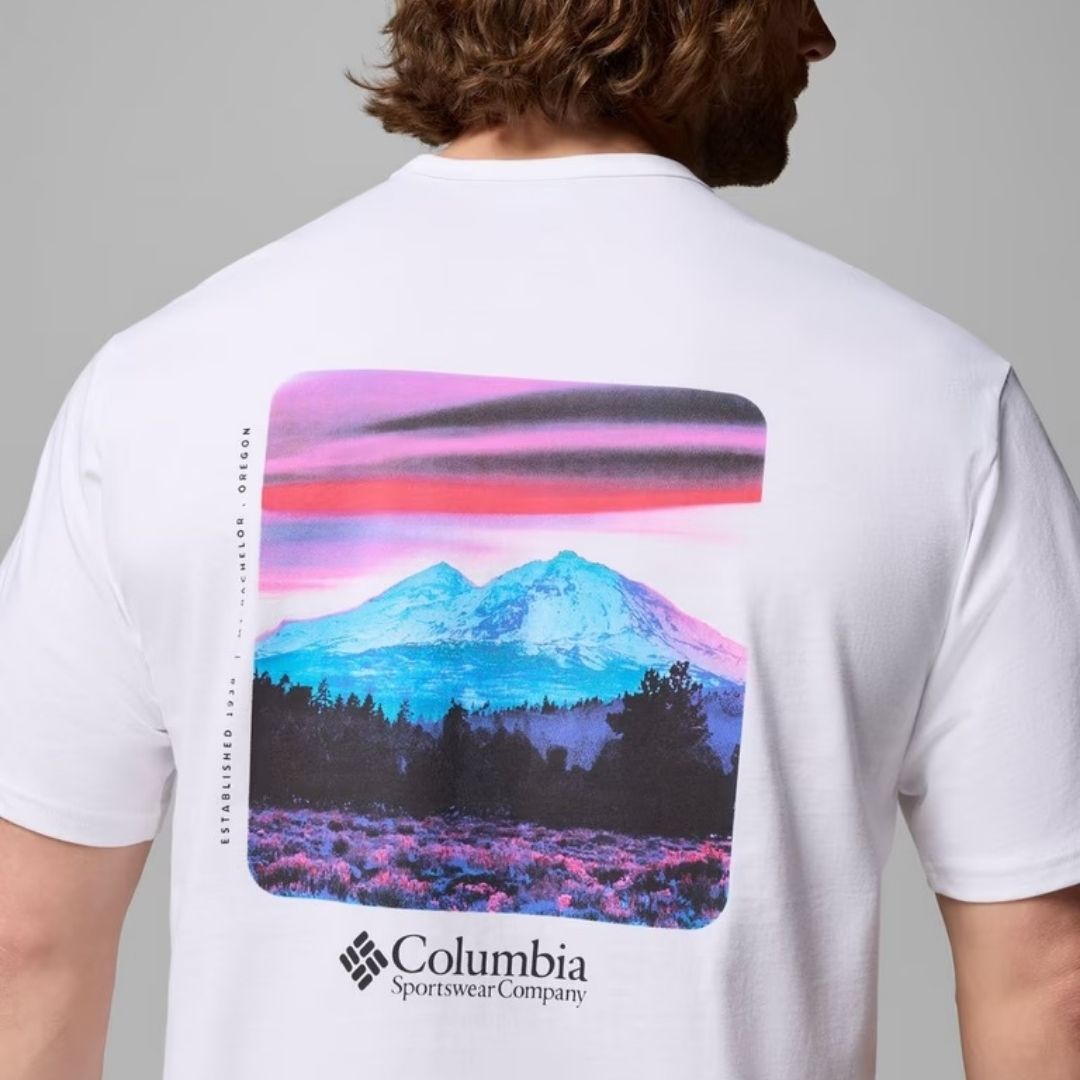 Columbia CSC™ Heavyweight Back Graphic Tee - White