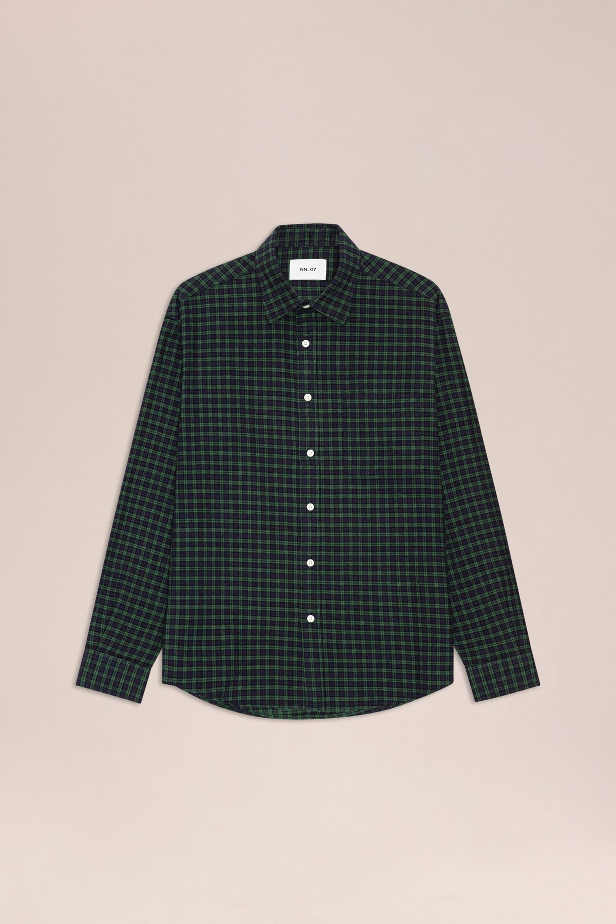NN07 Deon 5465 Shirt - Indigo Check