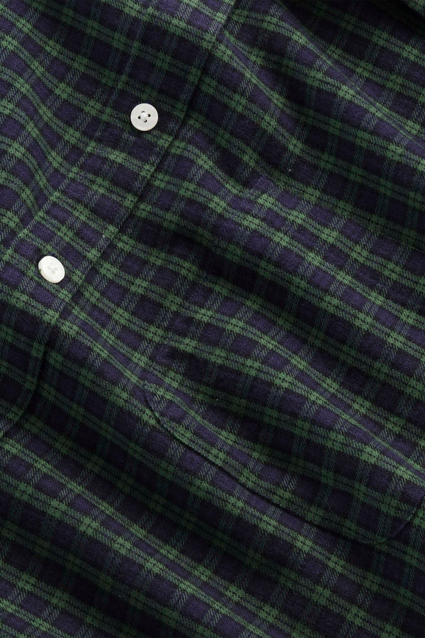 NN07 Deon 5465 Shirt - Indigo Check