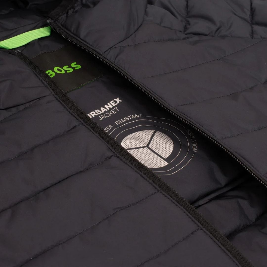 BOSS Green OW_Urbanex JT HD hooded jacket - Blue