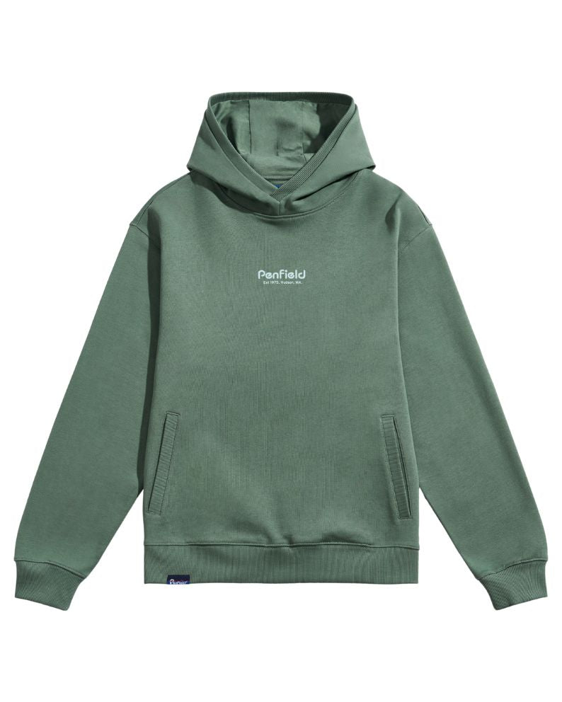 Penfield Circle Landscape Hoodie - Green
