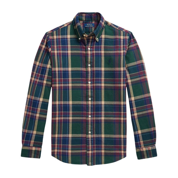 Polo Ralph Lauren Custom Fit Plaid Flannel Shirt - MULTI